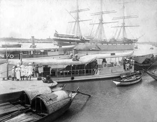 Rio Bengala, Índia, 1905-1906.