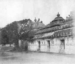 Templo de Lingaraj, Bhubaneswar, Orissa, Índia, 1905-1906
