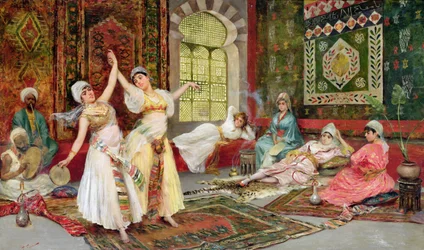 Dancing Girls (óleo sobre tela)