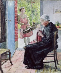 Na cabana de palha, 1921