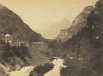 Eaux-Chaudes, Pirineus verso, c. 1855