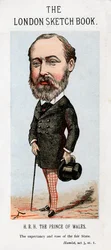 Albert Edward, Príncipe de Gales, 1874.