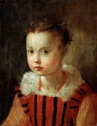 Retrato de uma menina, século XVI ou início do século XVII