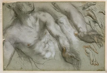 Estudo para a figura do santo no quadro «Martírio de São Vital»