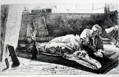 Carthusian ou Na Casa de Pavia (gravura)
