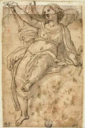 Anjo sentado