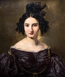 Retrato de uma mulher, antes de 1840 (óleo sobre tela)