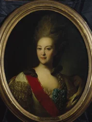 Retrato da condessa Ekaterina Nikolayevna Orlova 1758-1781, c. 1779