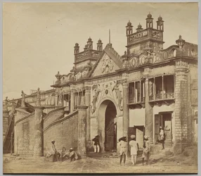 Porta de entrada para o Kaiserbagh