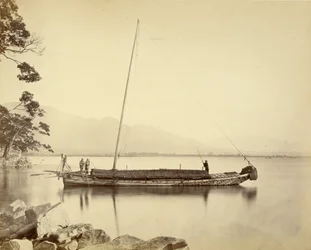 Barco no Lago Biwa