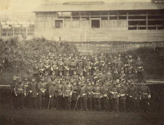 Retrato de Grupo do Batalhão da Marinha Real