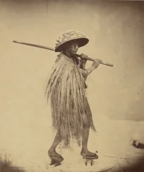 Japonês em Mackintosh, c.1865