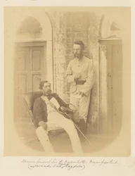 Major-General Sir R. Napier, KCB e Major Greatherd