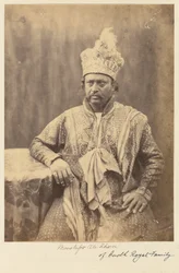 Moostafor Ali Khan da família real de Oudh