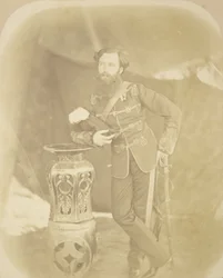 Retrato do Coronel Henry Hope Crealock, Assistente Adjunto, Ajudante Geral