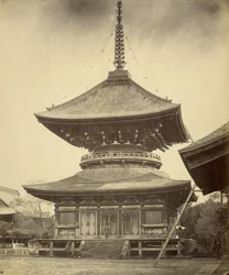Pagode de um piso, santuário Hachiman, Kamakura