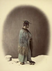 Capa de chuva de palha
