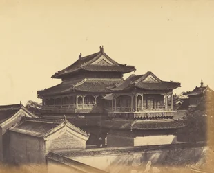 Templo de Confúcio, Pequim, outubro de 1860