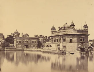 O Templo Dourado em Amritsar