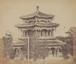 O Grande Palácio Imperial Yuen Min Yuen, Pequim, Antes da Queima, 18 de outubro de 1860