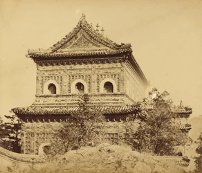 O Grande Palácio Imperial de Porcelana (Yuan Ming Yuan), Pequim, outubro de 1860