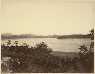 Vista do Forte Monocacy com o Forte McKee à distância