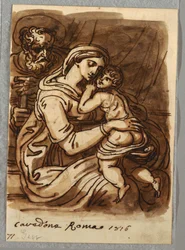 Madonna e criança com São José