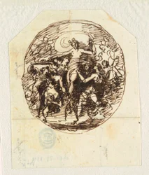 O Triunfo de Vênus projetado para o quarto do Palazzo Milzetti, Faenza