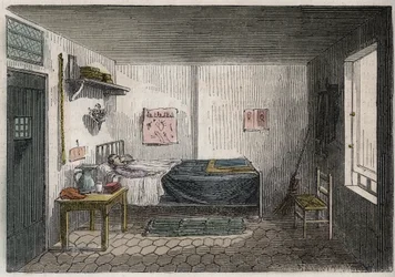 Paris - Prisão de la Petite Roquette (prisão para mulheres e adolescentes) -
