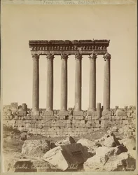 Baalbek - Colunas do Templo do Sol