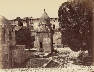 Cúpulas na esplanada do Templo - Jerusalém