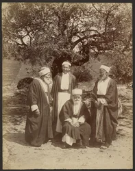 Grupo de xeques drusos: monte Carmelo
