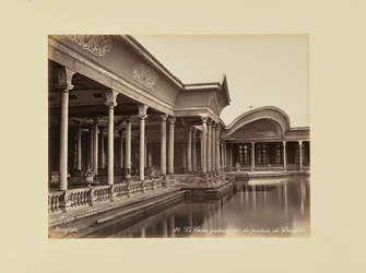 Cairo, galerias interiores do palácio de Shubra