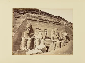 Núbia. Templo de Abu Simbel, Egito