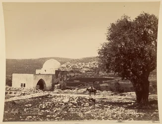 Palestina. Túmulo de Raquel, perto de Belém