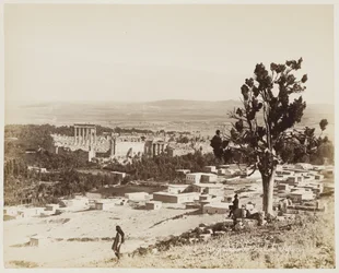 Vista geral de Baalbek, Síria #438