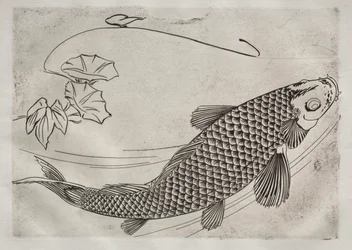 Serviço de Jantar (serviço Rousseau): Peixe grande em estilo japonês (nº 19)