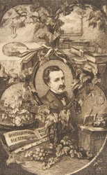 Frontispício para Amigos da Natureza de Champfleury, 1859.