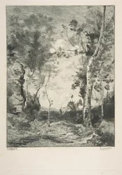 O cavalo branco, 1858.