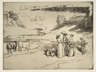 Les Demoiselles du village, 1869.