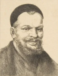Retrato de Rabelais, 1868.