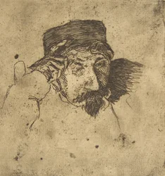 Esboço de Joseph Guichard, 1853.
