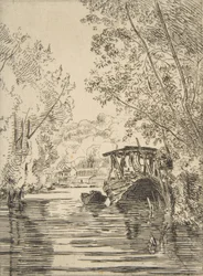 O Barco do Tintureiro Bas-Meudon, ca. 1868.