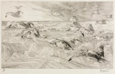 As gaivotas, c. 1880
