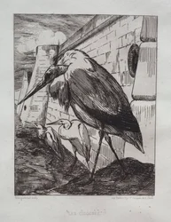 As cegonhas, 1865.