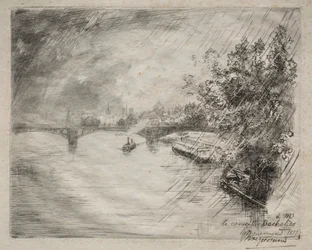 Vista da Ponte de Saint-Pères
