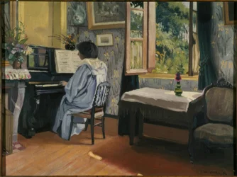 Senhora ao piano