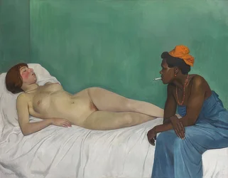 La Blanche et la Noire (Os Brancos e os Negros). 1913
