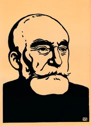 Retrato de Puvis De Chavannes, c1898