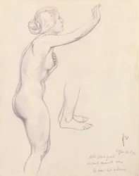 Estudo para Perseu e Andrômeda, 1918